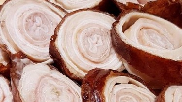 九轉豬大腸 原條(配韓式辣汁及竹籤)(F5)