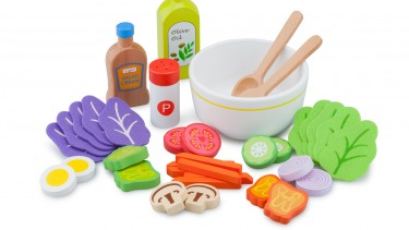 New Classic Toys - Salad Set 木製沙律套餐玩具 #10592