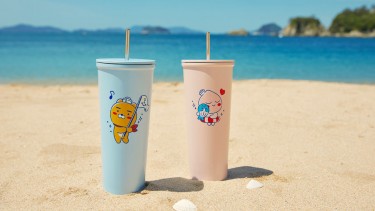 KAKAO FRIENDS 海灘度假系列-Marine Stainless Tumbler