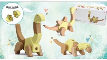Emotional Quotient Block (EQB) – Dino Series: Brockie & Friends 恐龍積木系列