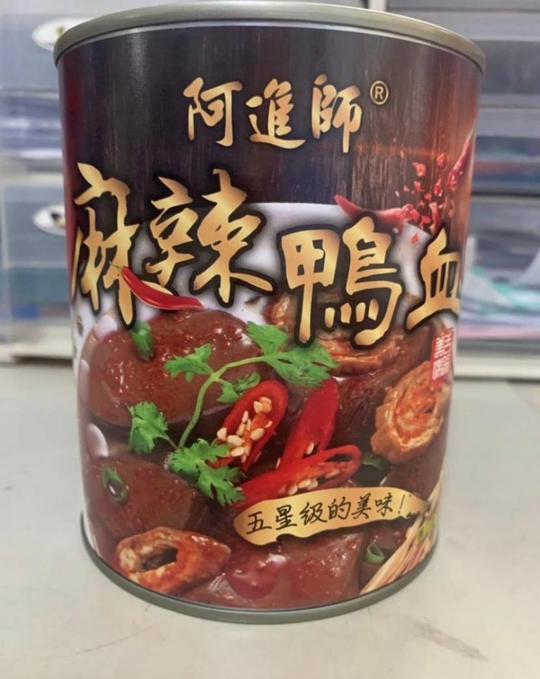 台灣 寶冠 阿進師 麻辣鴨血 800g