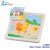New Classic Toys – Mini Puzzle 木製彩色小雞圖案系列拼切套裝玩具 #10529